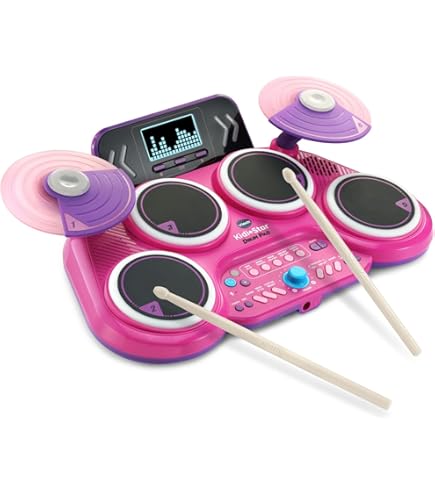 Amazon.co.jp: VTech Kidi Star DJミキサー、ピンク : 楽器・音響機器